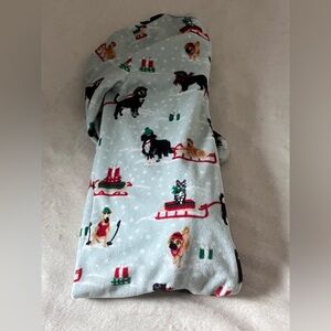 Lands’End Christmas/Holiday Fleece Unisex Onesie